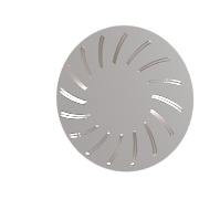 disc brake cooling fins diagram